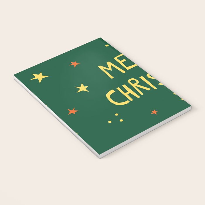 Merry Christmas hand lettering Notebook Gallery Image 3