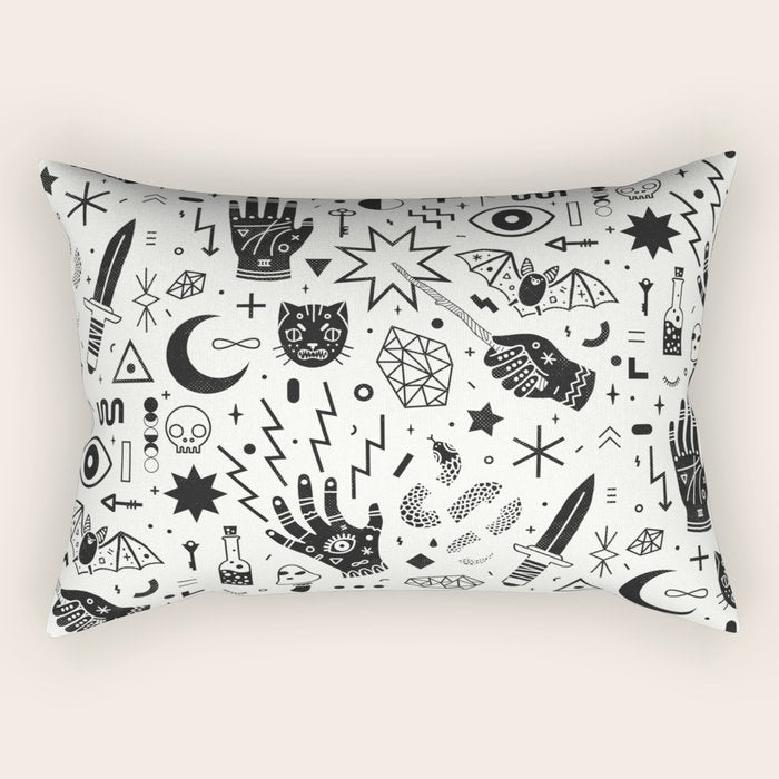 Witchcraft II Rectangular Pillow Gallery Image 2