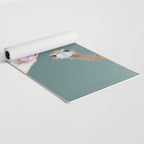 Bubble Gum Gang Dark Green Yoga Mat Gallery Image 2
