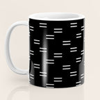double dash on black Coffee Mug Gallery Image 3