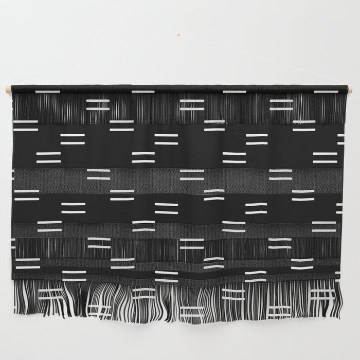 double dash on black Wall Hanging Gallery Image 1