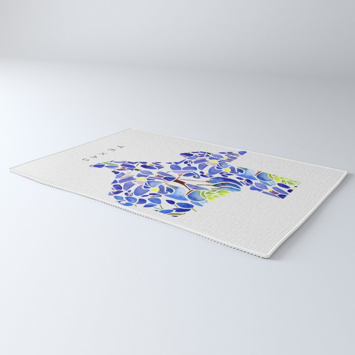 Texas State Bluebonnets Rug Gallery Image 3