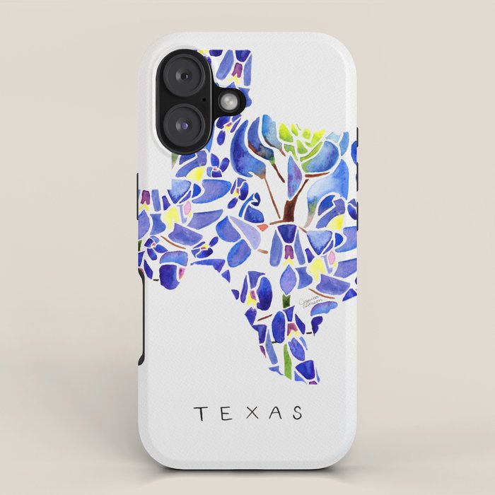 Texas State Bluebonnets iPhone Case Gallery Image 1