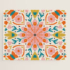 Butterfly Floral Mandala Jigsaw Puzzle Gallery Image 1