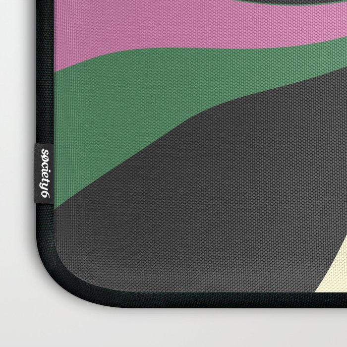  abstract fluid retro swirl 2 Laptop Sleeve Gallery Image 3