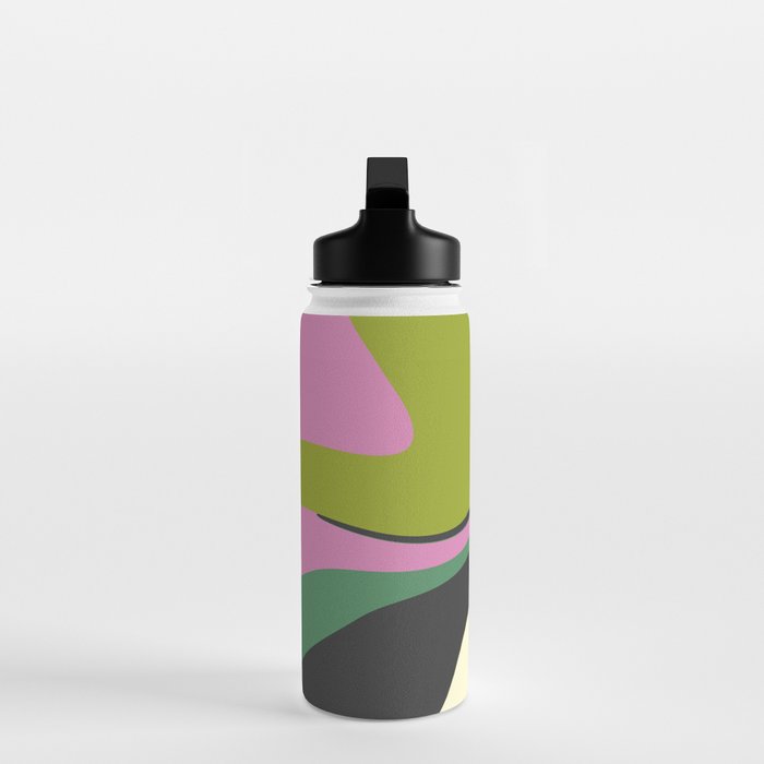  abstract fluid retro swirl 2 Water Bottle Gallery Image 3