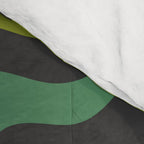 abstract fluid retro swirl 2 Comforter Gallery Image 4