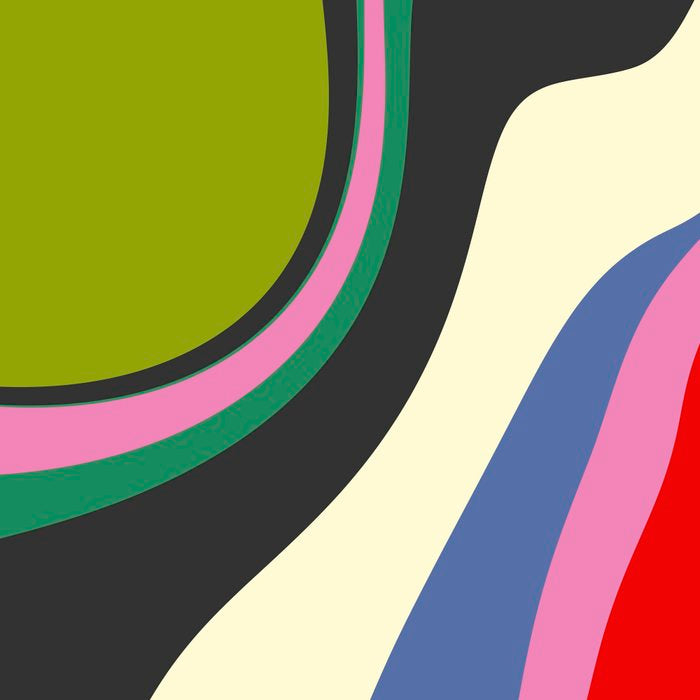  abstract fluid retro swirl 2 Coffee Mug Gallery Image 2