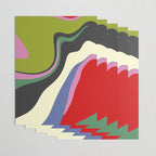  abstract fluid retro swirl 2 Wrapping Paper Gallery Image 3