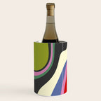  abstract fluid retro swirl 2 Wine Chiller Gallery Image 1