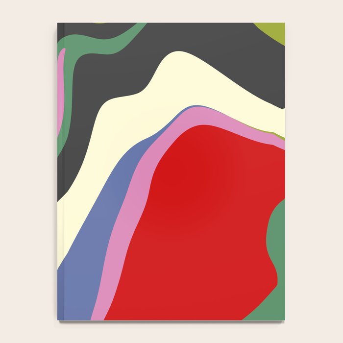  abstract fluid retro swirl 2 Notebook Gallery Image 4