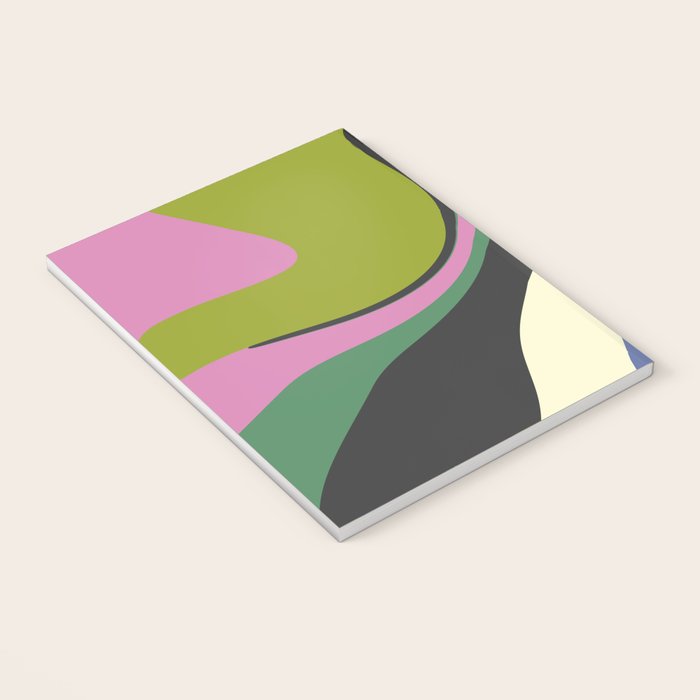  abstract fluid retro swirl 2 Notebook Gallery Image 3