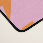 Orange Lightning on Pink Desk Mat Gallery Image 4