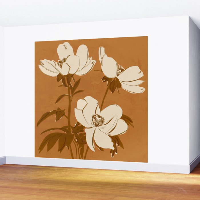 Flowers 60 Wall Mural Gallery Image 2