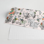 Toile de Jouy modern Wrapping Paper Gallery Image 2