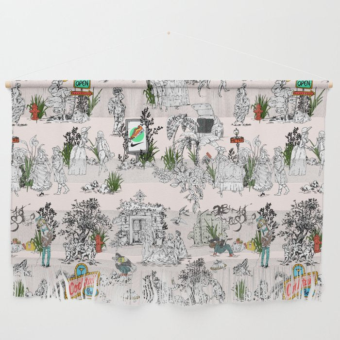 Toile de Jouy modern Wall Hanging Gallery Image 1