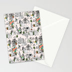 Toile de Jouy modern Stationery Card Gallery Image 2