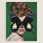Woman Butterfly 3 Jigsaw Puzzle Gallery Image 1