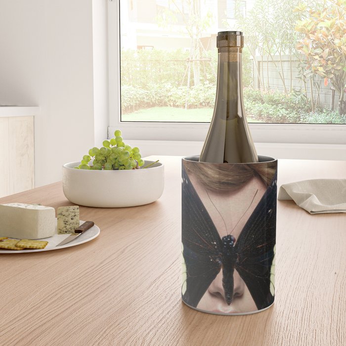 Woman Butterfly 3 Wine Chiller Gallery Image 4