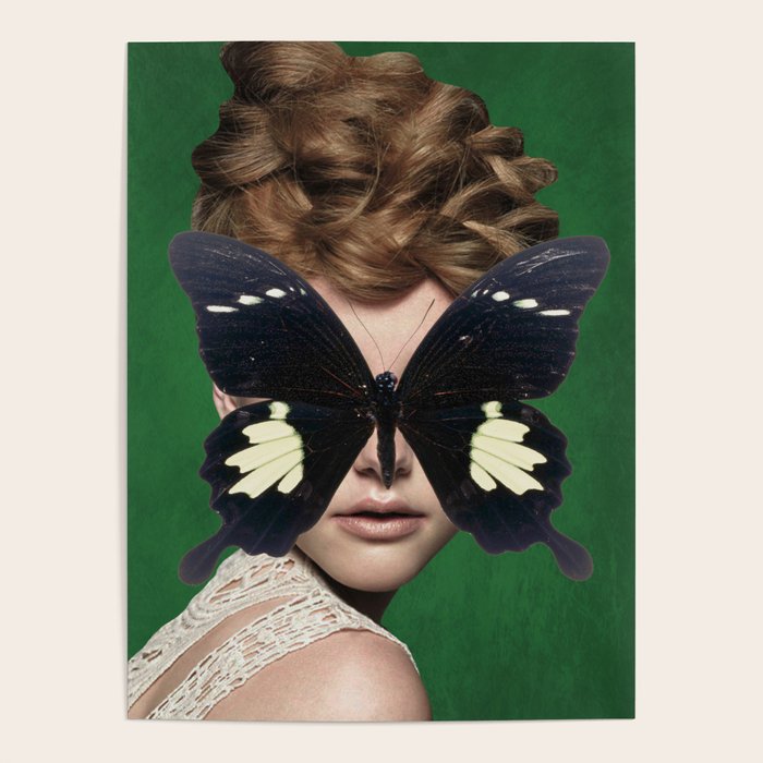 Woman Butterfly 3 Poster Gallery Image 4