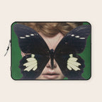 Woman Butterfly 3 Laptop Sleeve Gallery Image 1