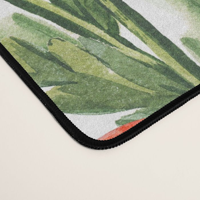 Summer Botanical Poppies Field Desk Mat Gallery Image 4