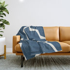 Abstract Lines 3 Throw Blanket Gallery Image 1