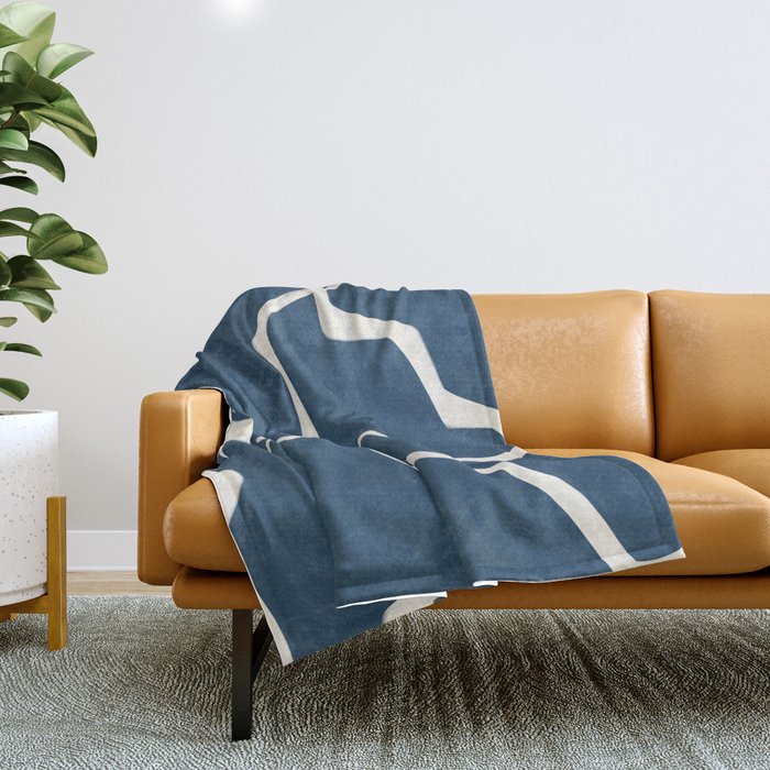 Abstract Lines 3 Throw Blanket Gallery Image 1