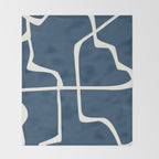 Abstract Lines 3 Throw Blanket Gallery Image 2