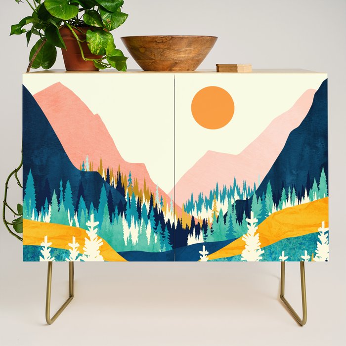 Summer Valley Vista Credenza Gallery Image 1