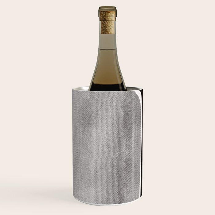 Black modern minimalist abstract 17 Wine Chiller Gallery Image 1