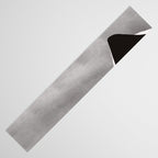 Black modern minimalist abstract 17 Table Runner Gallery Image 3