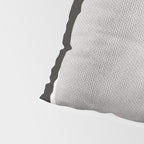 Black modern minimalist abstract 17 Pillow Sham Gallery Image 4