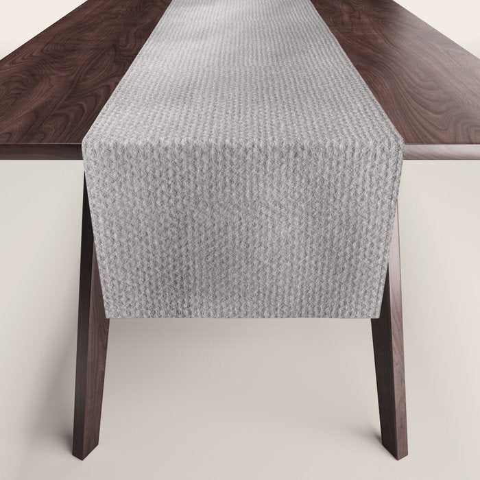 Black modern minimalist abstract 17 Table Runner Gallery Image 1