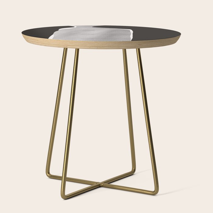 Black modern minimalist abstract 17 Side Table Gallery Image 1
