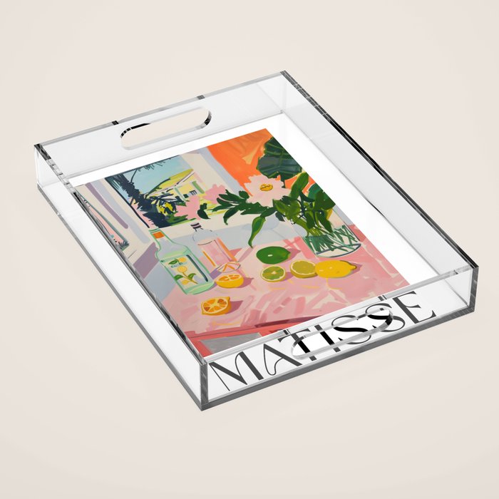 Summer Table - Matisse Inspired Acrylic Tray Gallery Image 1
