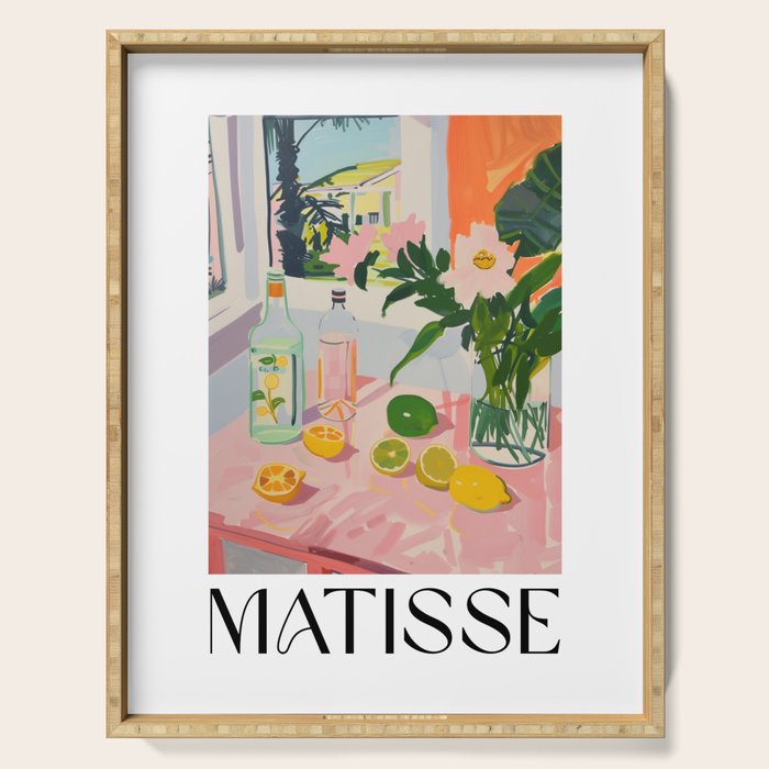 Summer Table - Matisse Inspired Serving Tray Gallery Image 1