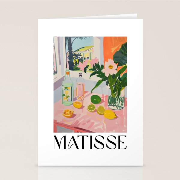 Summer Table - Matisse Inspired Stationery Card Gallery Image 2