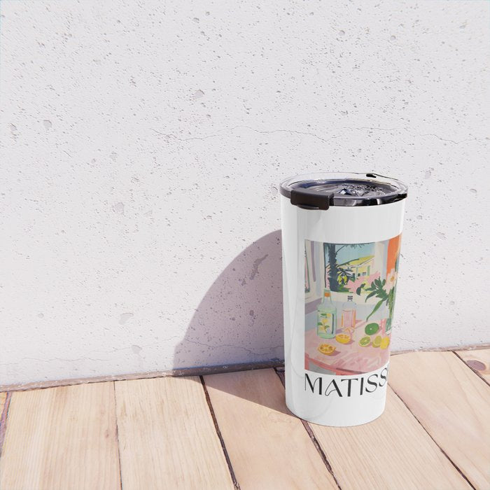 Summer Table - Matisse Inspired Travel Mug Gallery Image 4