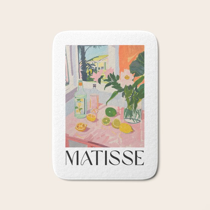 Summer Table - Matisse Inspired Bath Mat Gallery Image 1