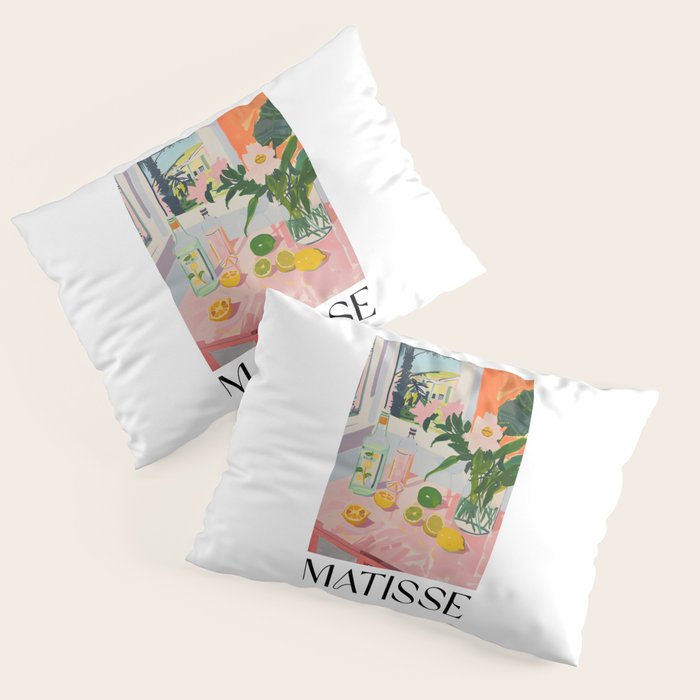 Summer Table - Matisse Inspired Pillow Sham Gallery Image 3
