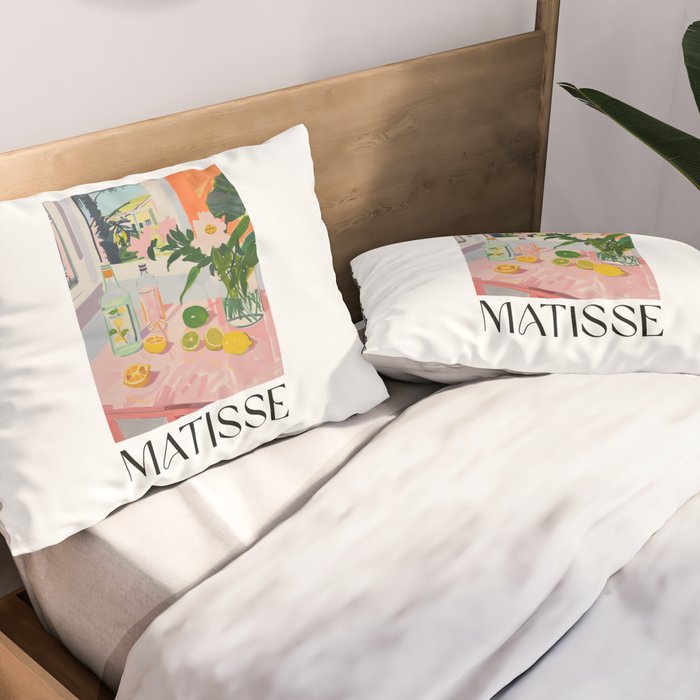 Summer Table - Matisse Inspired Pillow Sham Gallery Image 2