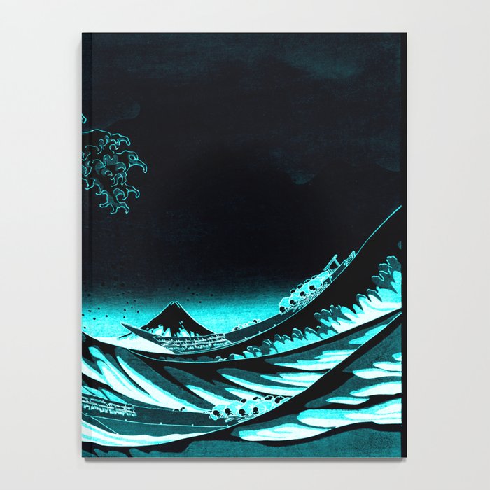 The Great Wave : Dark Teal Notebook Gallery Image 4