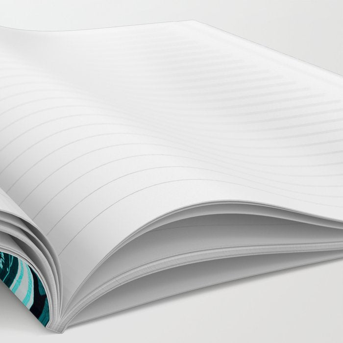 The Great Wave : Dark Teal Notebook Gallery Image 2