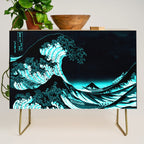 The Great Wave : Dark Teal Credenza Gallery Image 1