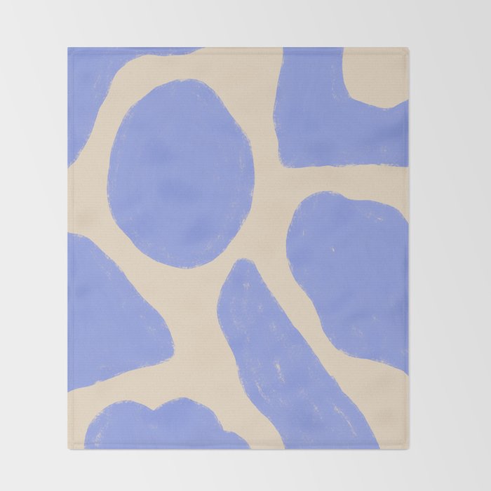 Abstract one Throw Blanket Gallery Image 2