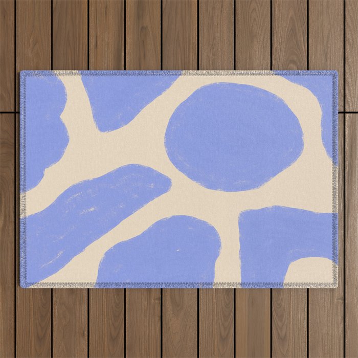 Abstract one Outdoor Rug Gallery Image 1