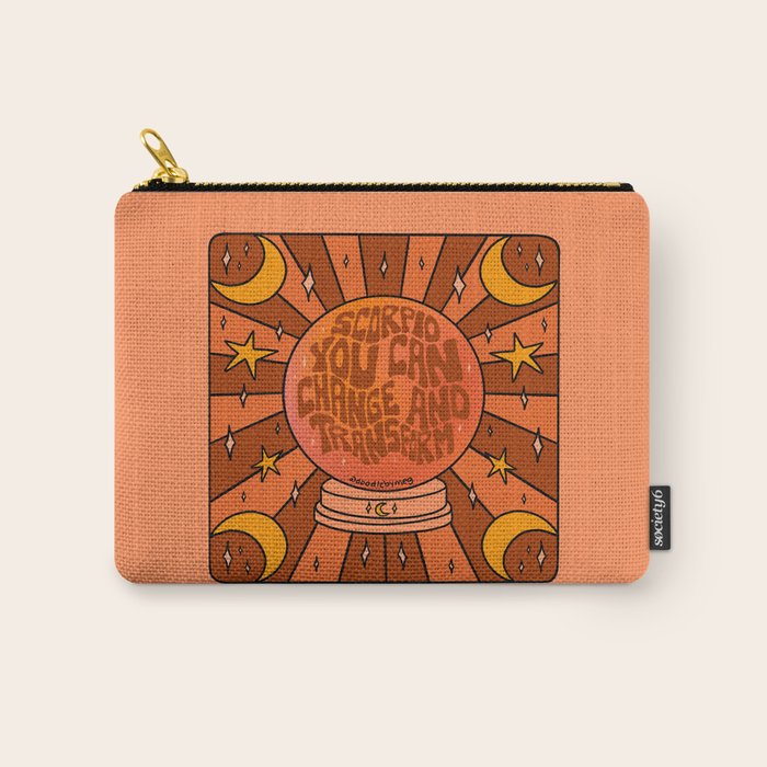 Scorpio Crystal Ball Carry All Pouch Gallery Image 1