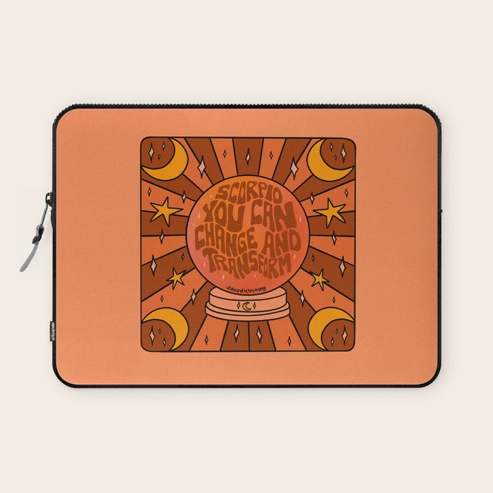 Scorpio Crystal Ball Laptop Sleeve Gallery Image 1