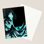 The Great Wave : Dark Teal Stationery Card Gallery Image 2